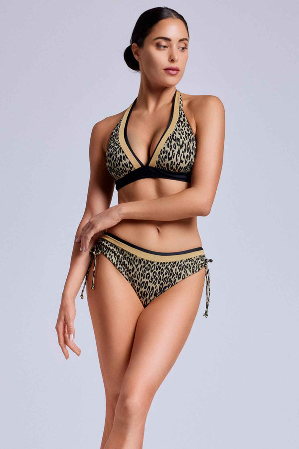 LEOPARDEN-DREIECK-BIKINI