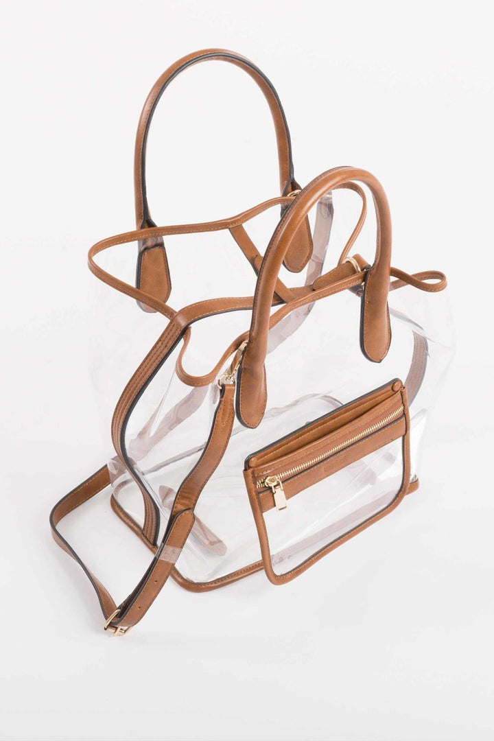 BORSA SEETHROUGH- IC22-B02 - #Moda Mare Positano#