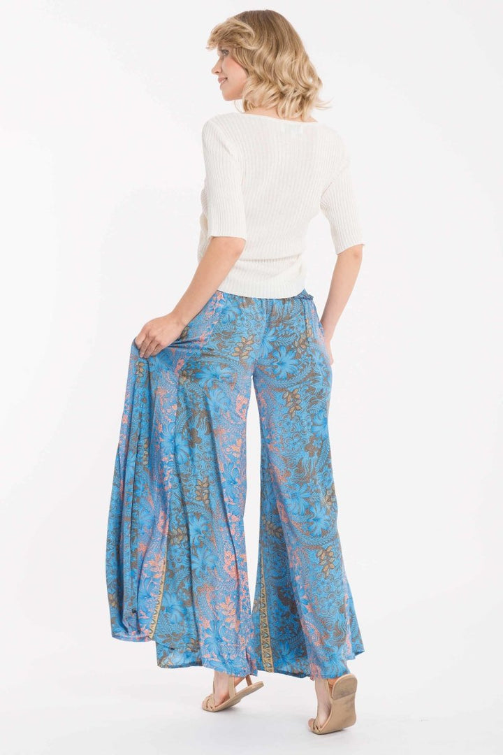 PANTALONI TONI TURCHESI- IC22-147 - #Moda Mare Positano#